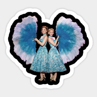 Reprise (Sisters) \\ White Christmas Sticker